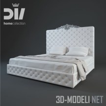 3d-модель Кровать AVERY 218 от DV homecollection