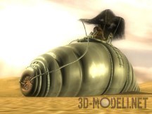 3d-модель Червяк Sand Rider