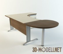 3d-модель Офисный стол Solenne