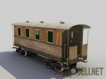 Старый деревянный Ж/Д вагон