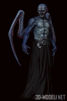 3d-модель Вампир Marcus из Underworld
