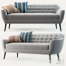 3d-модель Современный диван MADE Ritchie