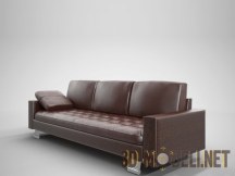 3d-модель Кожаный диван Alberta Salotti «Forever»