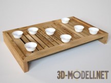 3d-модель Столик для китайской церемонии