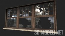 3d-модель Окно заброшенного госпиталя