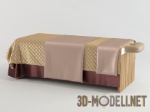 3d-модель Массажный стол для СПА