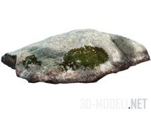 3d-модель Кусок гранитной скалы