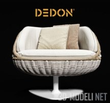 Одноместный диван от Dedon