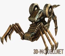 3d-модель Sci-Fi робот-дроид для игр