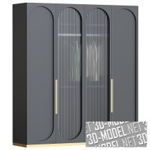 3d-модель Темный шкаф