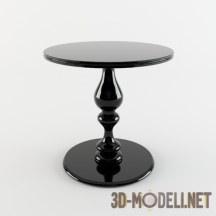3d-модель Полированный круглый столик