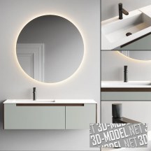 3d-модель Набор для ванной Orma Vanity от antoniolupi