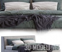 3d-модель Кровать Dion от Alberta Salotti