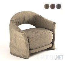 3d-модель Кресло с арочной спинкой