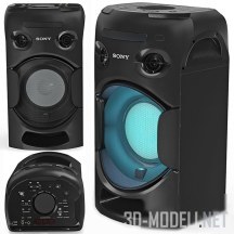 3d-модель Аудиосистема Sony MHC V21