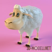 3d-модель Toy Sheep