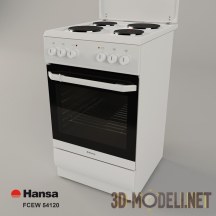 3d-модель Современная электроплита Hansa Integra FCEW 54120