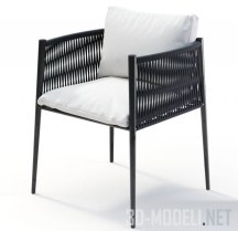 3d-модель Кресло Luce от Unopiu