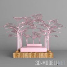 3d-модель «Розовые джунгли» от Marc Ange