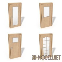 3d-модель Межкомнатные двери 1