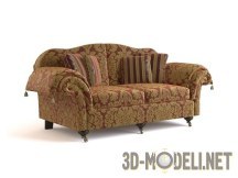 3d-модель Диван и кресло Wade Corina