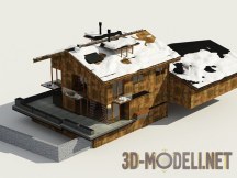 3d-модель Альпийское шале