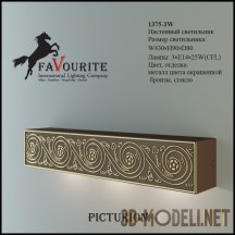 Настенный светильник «Picturion» 1375-3W Favourite