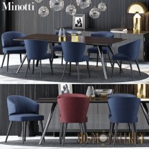 Обеденный стул «Aston» Minotti