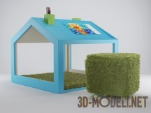 3d-модель Домик для игр «Summer cabine» от Светланы Агиян