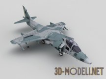 3d-модель Самолет Harrier AV-813