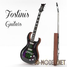 3d-модель Электрогитара от Fostinis Guitars