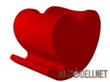 3d-модель Кресло Soft Heart от Moroso, Италия