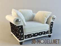 3d-модель Мягкое кресло Life