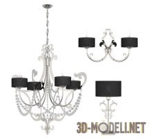 3d-модель Люстра, бра и настольная лампа Cantori Iago