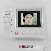 3d-модель Видеодомофон Bticino