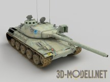 3d-модель Танк AMX-30