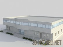 3d-модель Небольшой торговый центр