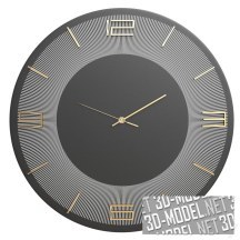 3d-модель Настенные часы Leonardo