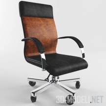 3d-модель Кожаное кресло Atmosphera KENT