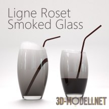 3d-модель Стаканы Ligne Roset Smoked Glass