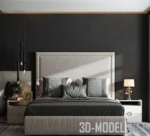 3d-модель Мебель для спальни и аксессуары от Sofa And Chair Company