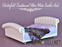 3d-модель Кожаная кровать «Chesterfield»