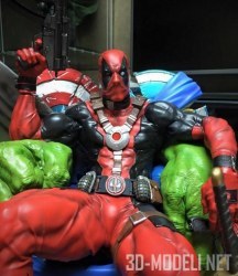 3d-модель Персонаж Deadpool kills The Marvel UNIVERSE