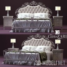 Кровать и столик от Corte ZARI