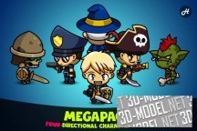 3d-ассет: Character Editor 4D: Megapack