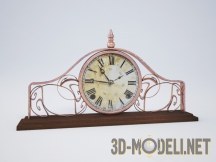 3d-модель Часы в античном стиле
