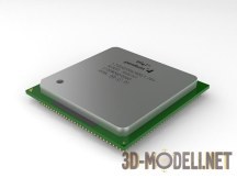 3d-модель Микропроцессор Intel Pentium SL5UG