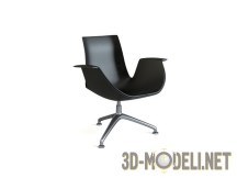 3d-модель Кресло-тюльпан Walter Knoll FK lounge