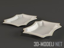 3d-модель Восьмиугольные тарелки