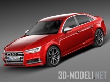 Седан Audi S4 2017
